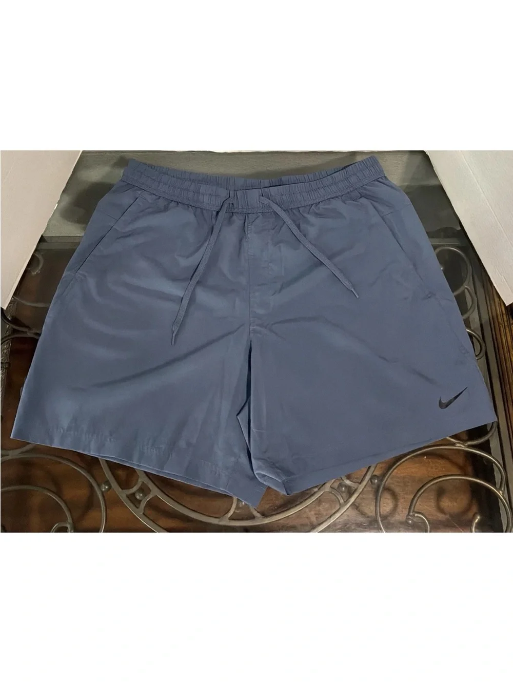 Nike Dri-FIT Light Blue Athletic Shorts